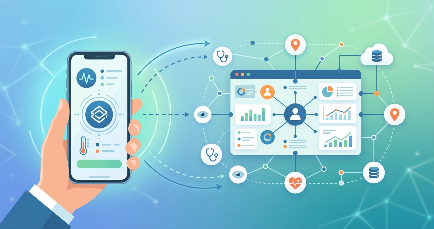 How Smartphone Screening Integrates With DHIS2